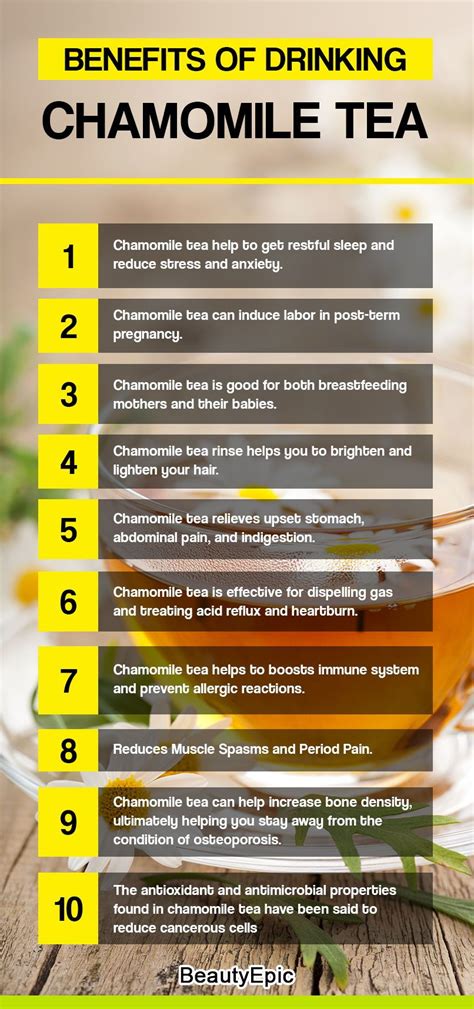 23 Healthy Benefits of Drinking Chamomile Tea Daily - TeaFame