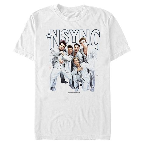 NSYNC - Men's NSYNC Iconic Suits T-Shirt - Walmart.com - Walmart.com