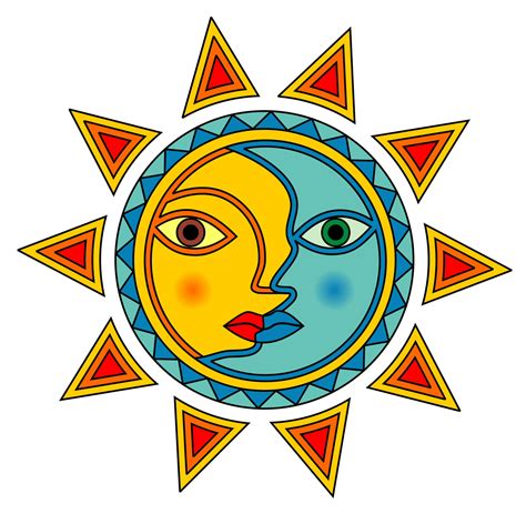 Sun Moon Clip Art - ClipArt Best