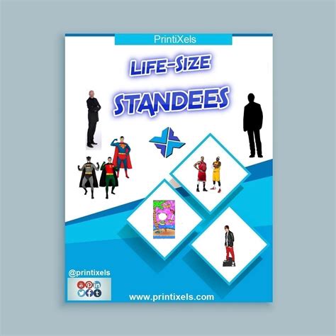 Custom Life-Size Standees | Printixels™ Philippines