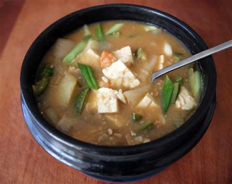 korean soybean paste soup