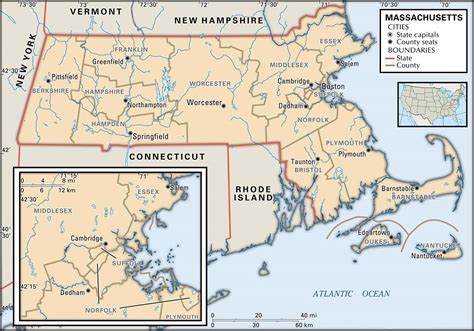 Map Of Massachusetts By County - Darla Emeline