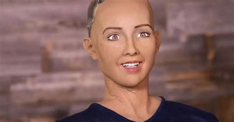 Watch Sophia the 'sexy robot' claim she will 'destroy humans' - leaving creator red faced ...