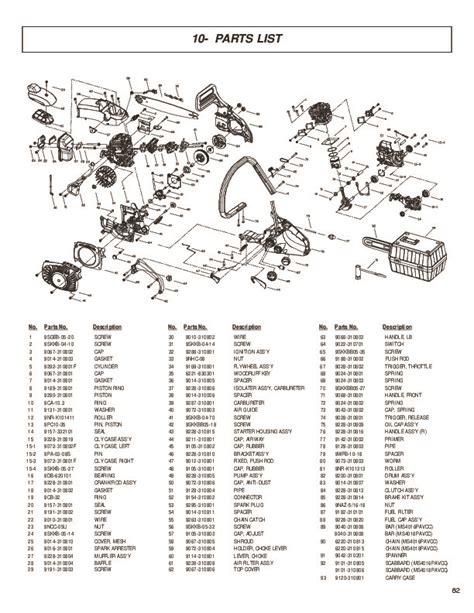 Stihl String Trimmer Parts Diagram