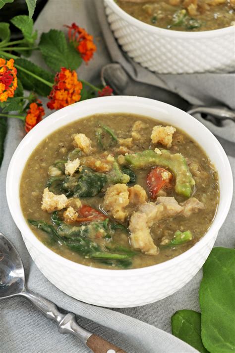 Mung Bean Soup (Ginisang Munggo) - Foxy Folksy