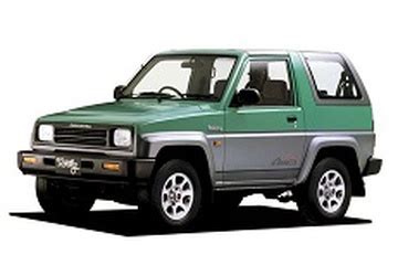 Daihatsu Rocky - Specs of rims, tires, PCD, offset for each year and ...