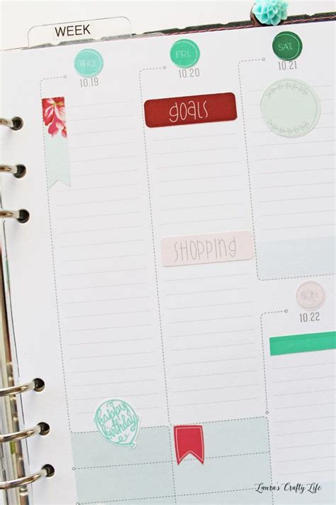 2018 Cricut Planner Stickers | Diy planner stickers, Planner stickers, Planner