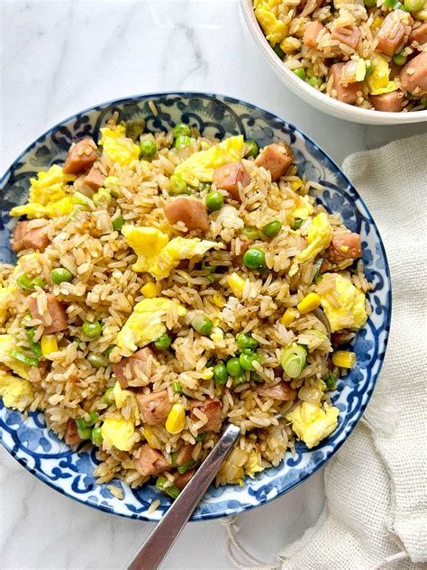 Hawaiian Spam Fried Rice