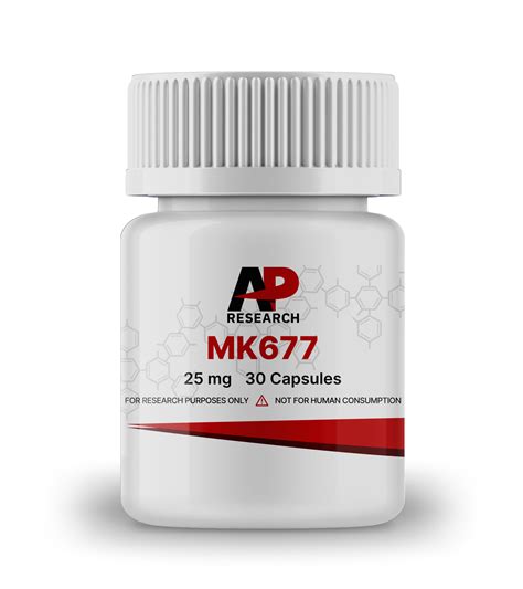 MK677 25mg 30 Capsules – AP Research