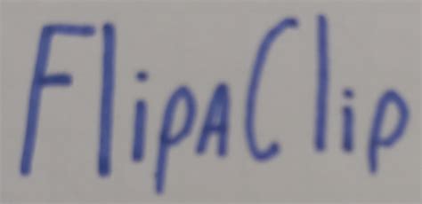 FlippaClip new logo by Solgalovamaria on DeviantArt