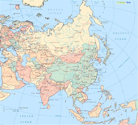 map of asia Map asia maps political resources chapter another 1997 - anacollege