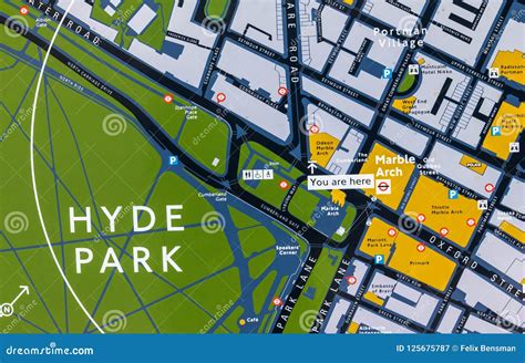 Hyde Park London Map - Map Of Counties Around London