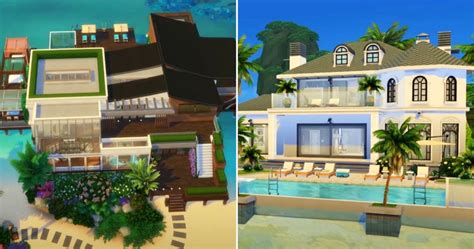 Sims 4: Most Luxurious Beach Homes On The Gallery