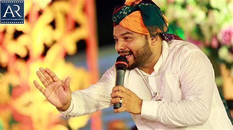 जिसकी उंगली पै चलता ये संसार हे | Kanhaiya Mittal Bhajans | 20-11-2019 ...