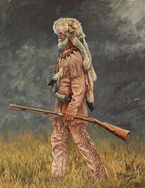 John Peterson - Portfolio of Works: Western Art | Mountain man, Western art, Native american art