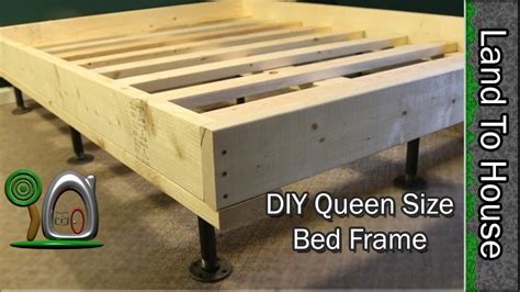 Diy Hardwood Bed Frame