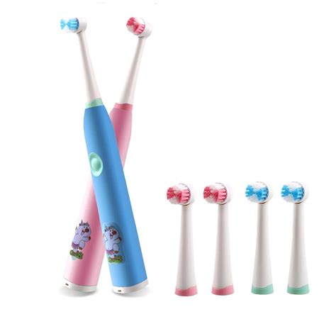 Children's electric brush Toothbrush Baby Sonic Music Electric Child Brush Head Waterproof Food ...