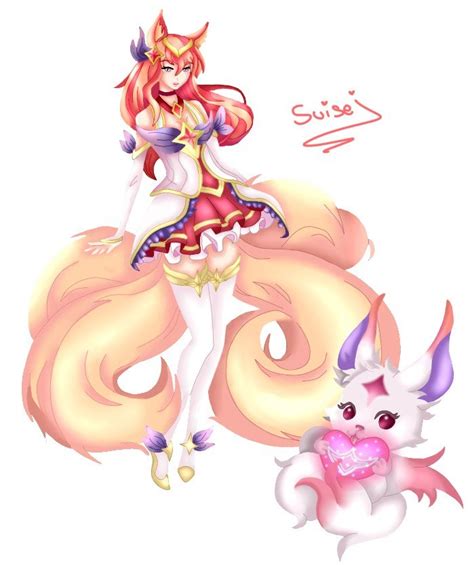 Star Guardian Ahri | Wallpapers & Fan Arts | League Of Legends | LoL Stats