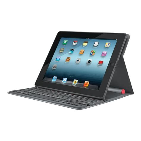 Logitech Solar Keyboard Folio - Keyboard - Bluetooth - US - Walmart.com - Walmart.com