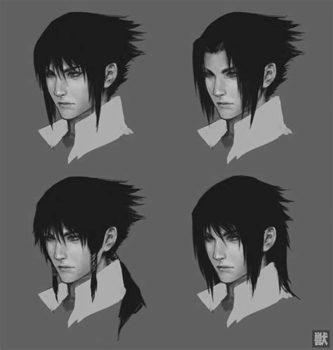 Sasuke Hairstyle Tutorial