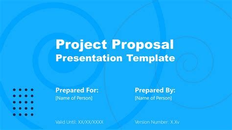 Project Proposal PowerPoint Template & Presentation Slides