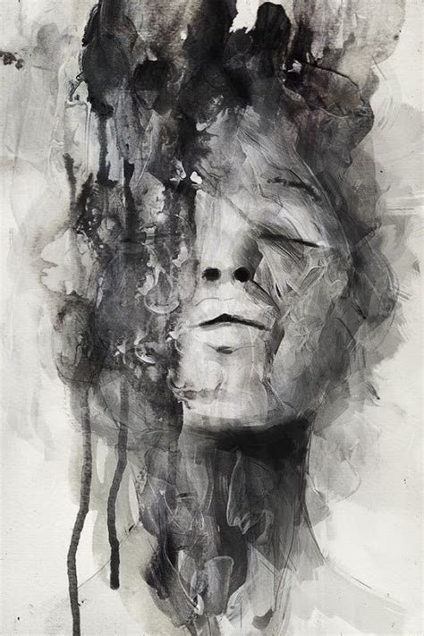 Januz Miralles - Bleaq | Portrait art, Expressive art, Art painting