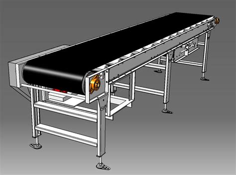 177. Standard Belt Conveyor || Free download 3D model