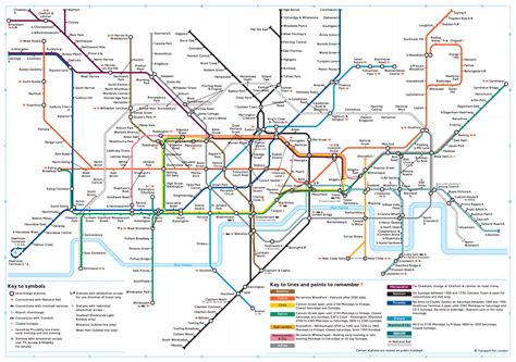 London Tube Map with Walklines: sometimes it's quicker to walk - rodcorp