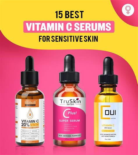 15 Best Vitamin C Serums For Sensitive Skin You Can Buy In 2023