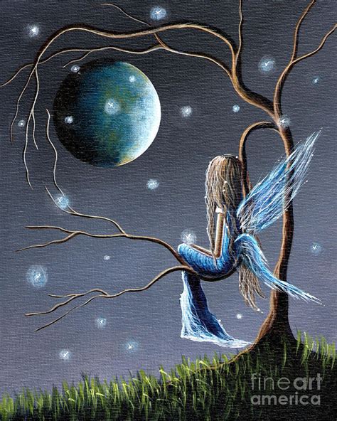 Fairy Art Print - Original Artwork Painting by Fairy and Fairytale - Fine Art America