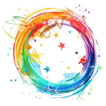 Colorful Cute Star Art, Star, Star Art, Decoration PNG Transparent Image and Clipart for Free ...