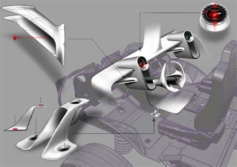 Mercedes-Benz Unimog Concept Interior Design Sketch | Mercedes benz ...