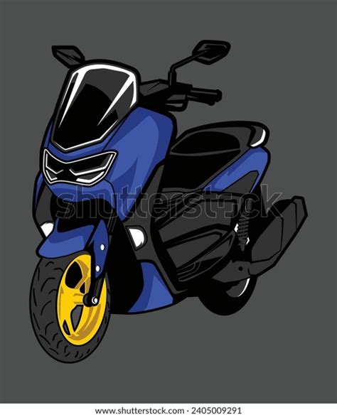 Logo Nmax Motorcycle Vector Illustrator Stock Vector (Royalty Free) 2405009291 | Shutterstock