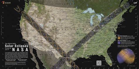 SevenOneTwoFiveThreeSixFour: Solar Eclipse 2023 Interactive Map April