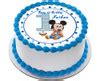 BABY MICKEY MOUSE 1st Birthday Edible Birthday Cake Topper