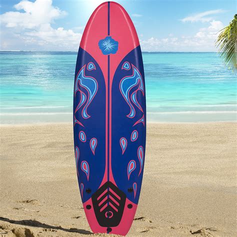 Best Choice Products Surfboard 6' Foamie Board Surfboards Surfing Surf ...