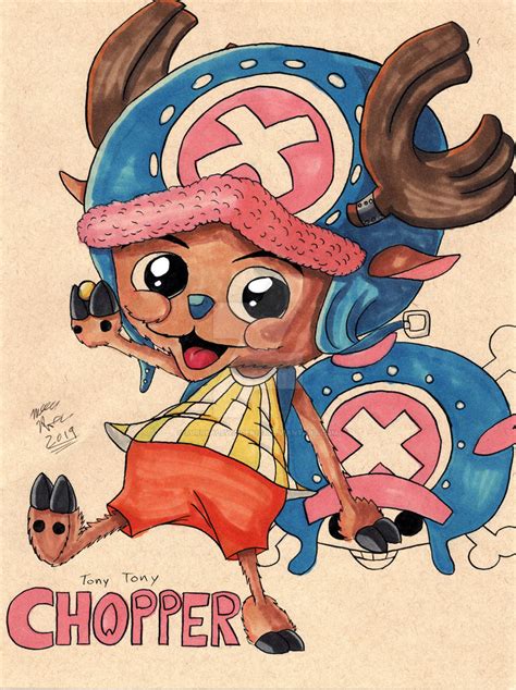 One Piece Fanart #6: Tony Tony Chopper by SurrealSwinger157 on DeviantArt