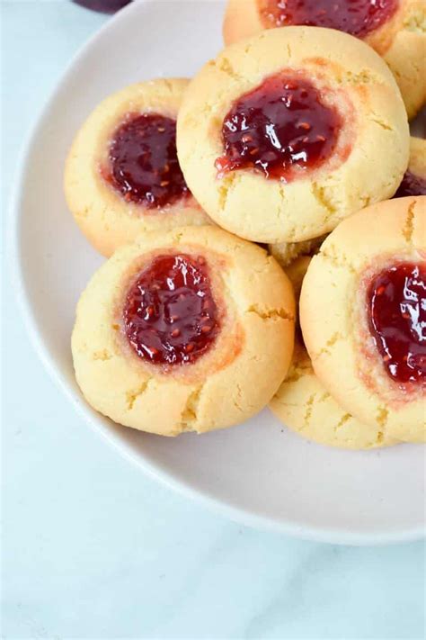 Raspberry Jam Drop Biscuits | Baking Recipes | The Cooking Collective