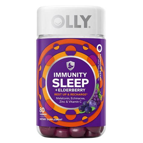 Buy Olly Immunity Sleep Gummy with Melatonin, 80 ct Online at Lowest Price in Ubuy Nepal. 184598394