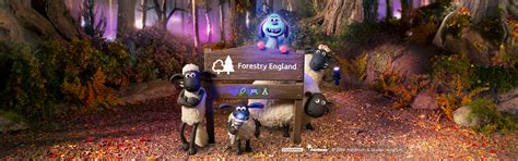 Shaun the Sheep Farmageddon Glow Trail App | Forestry England