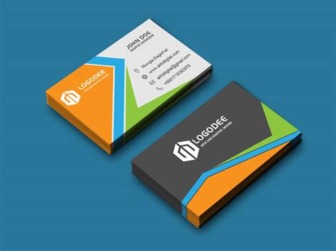 Free Business Card Mockup PSD Download