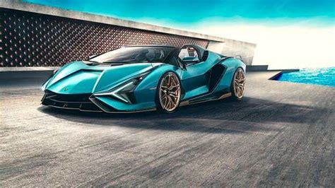 Sian Roadster hybrid sports car is Lamborghini's most powerful speed demon yet | HT Auto