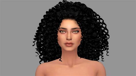 Sims 4 Curly Hair Girls