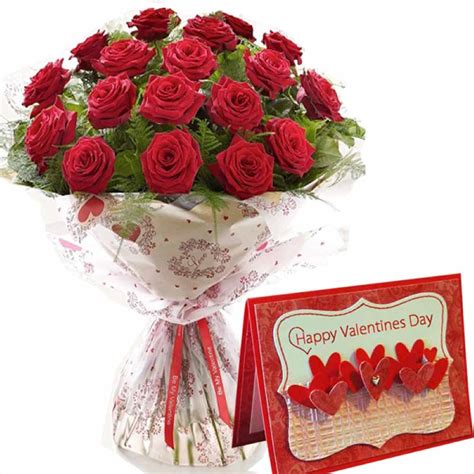 valentine day flowers: Red Roses Bouquet Valentines Day