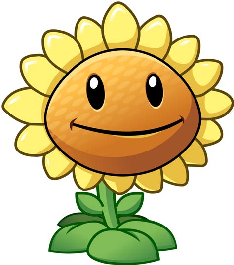 Plants vs Zombies 2 Sunflower | Bunga matahari, Ilustrasi karakter, Gambar kanvas