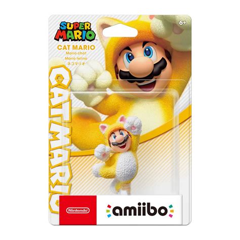 Cat Mario Amiibo - Nintendo Super Mario World 3D amiibo Figure – AceBeach