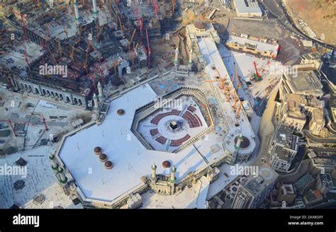 Aerial view of Mecca Stock Photo - Alamy