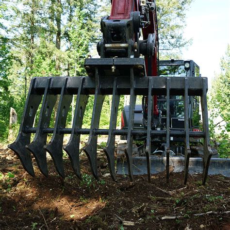 Digga Excavator Root Rake Attachment | Skid Steer Solutions