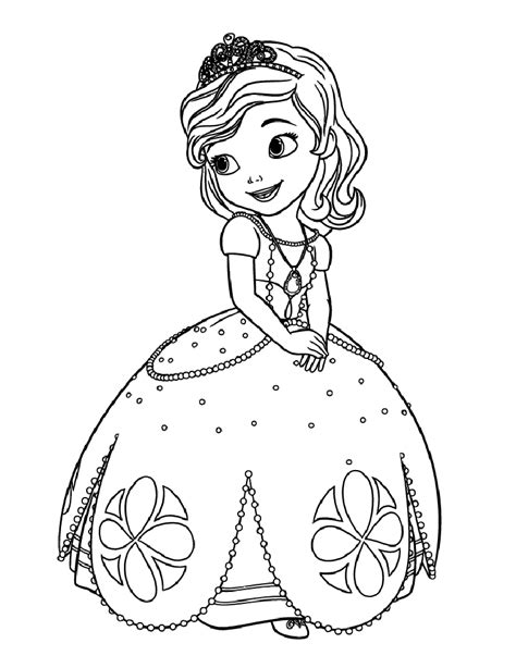 Princess Sofia Coloring Pages Games - coloringpages2019