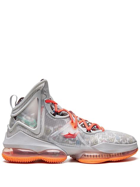 Nike LeBron 19 "Fast Food" Sneakers | Grey | FARFETCH